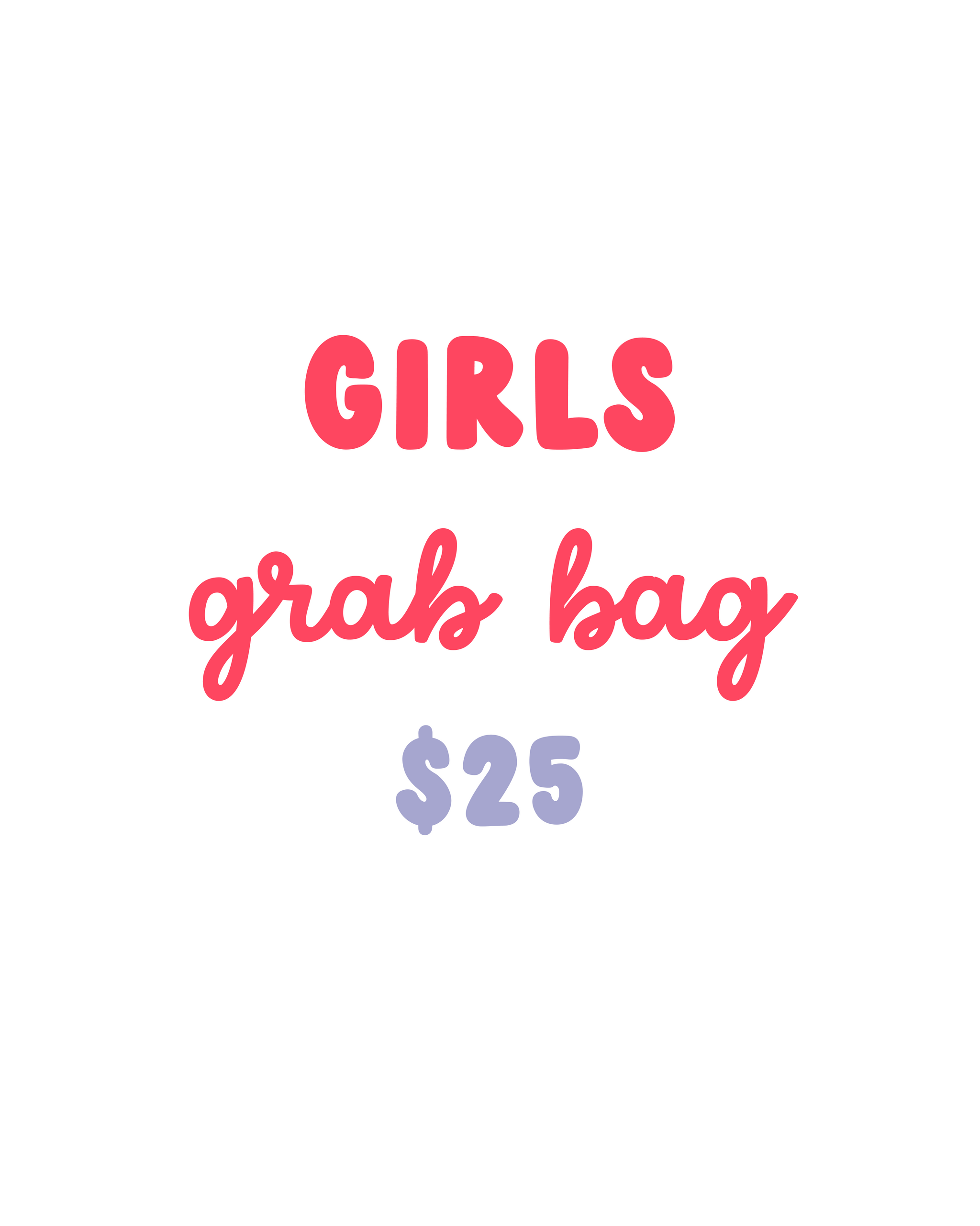 Girls Grab Bag