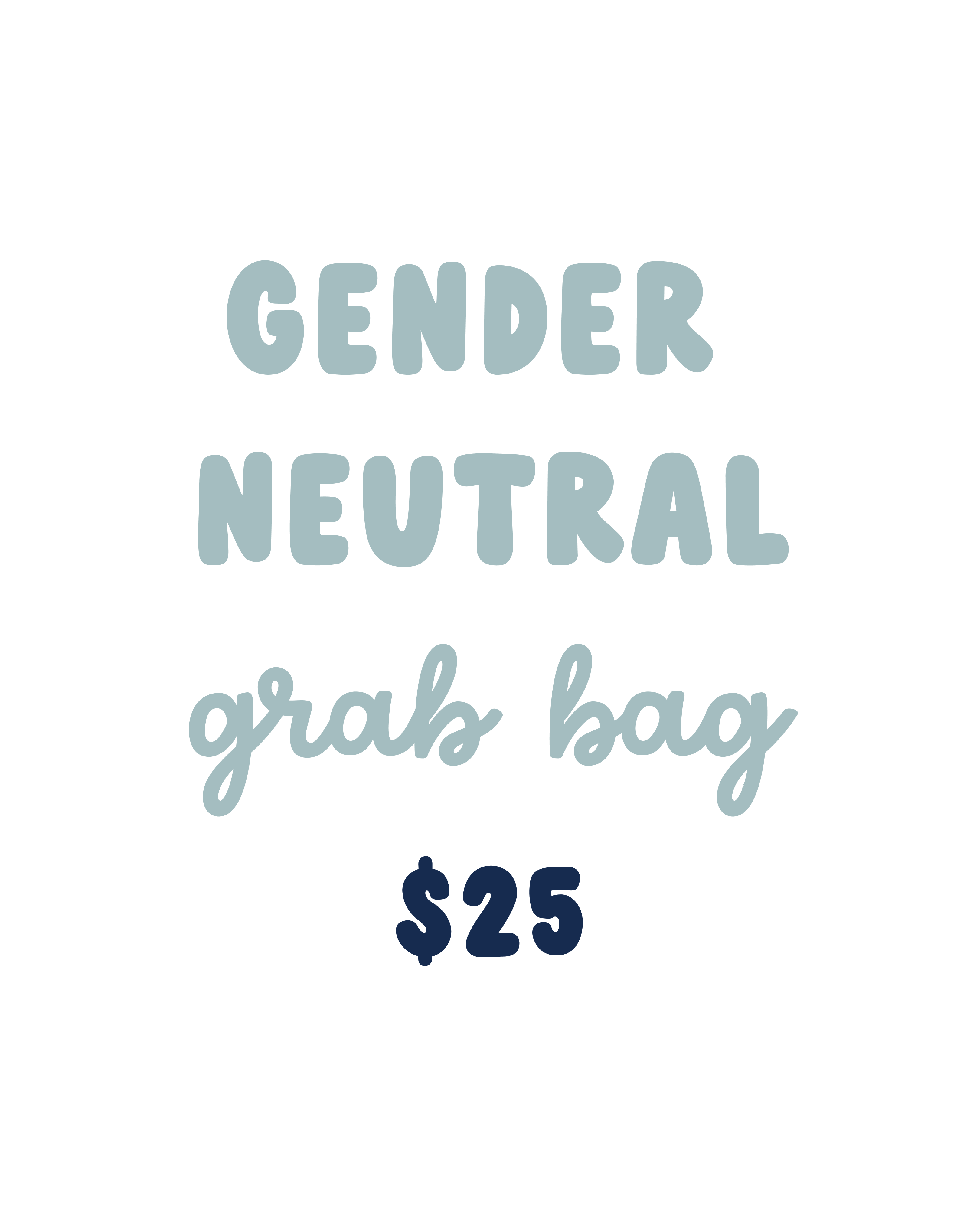 Gender Neutral Grab Bag