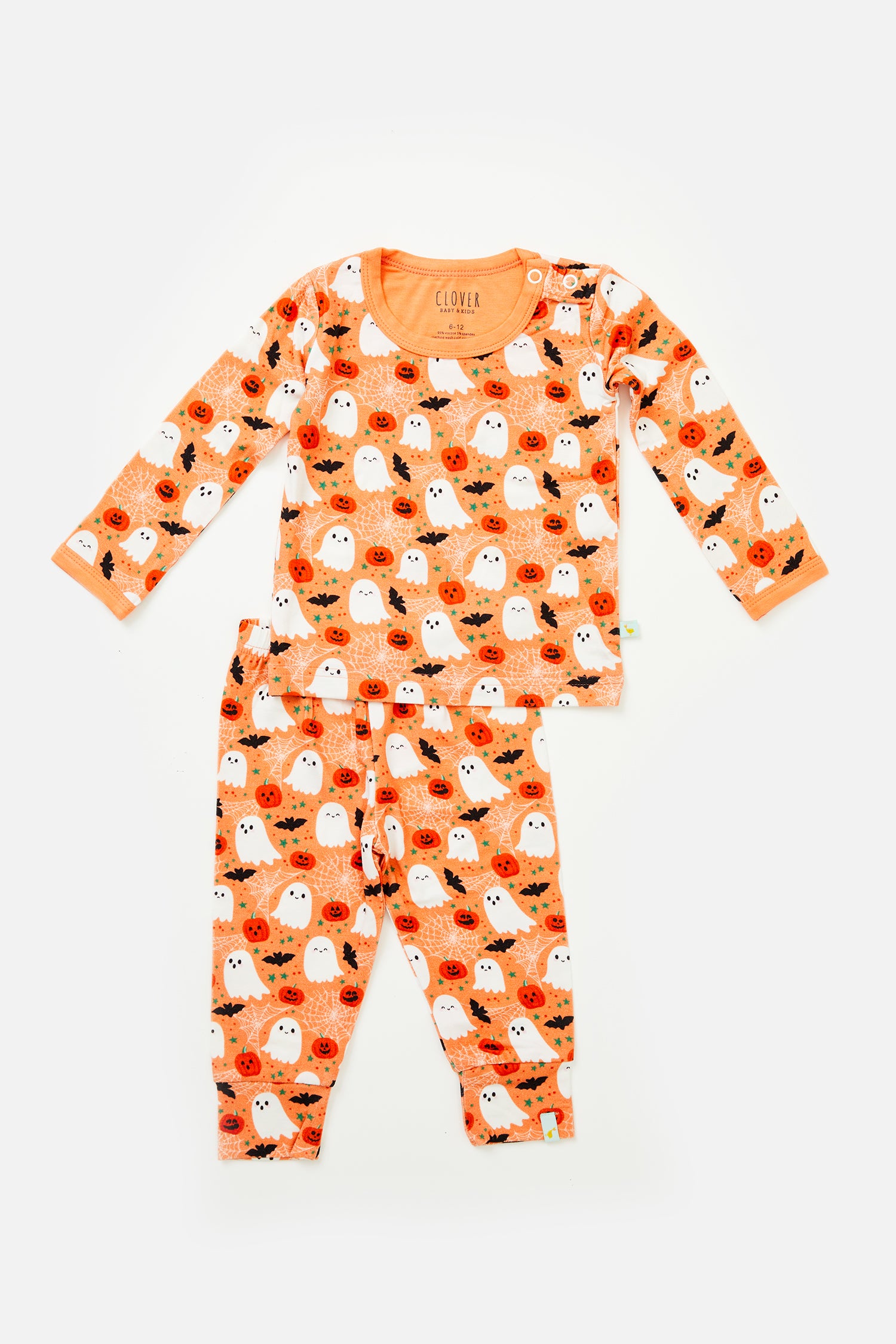 Long Sleeve Pajama Set - Halloween