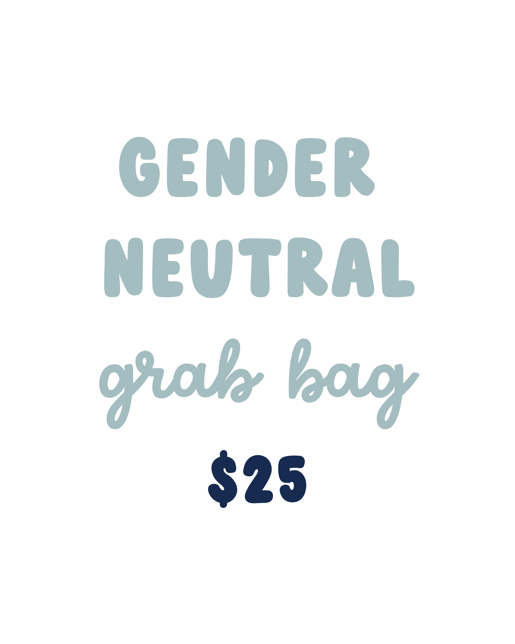 Gender Neutral Grab Bag