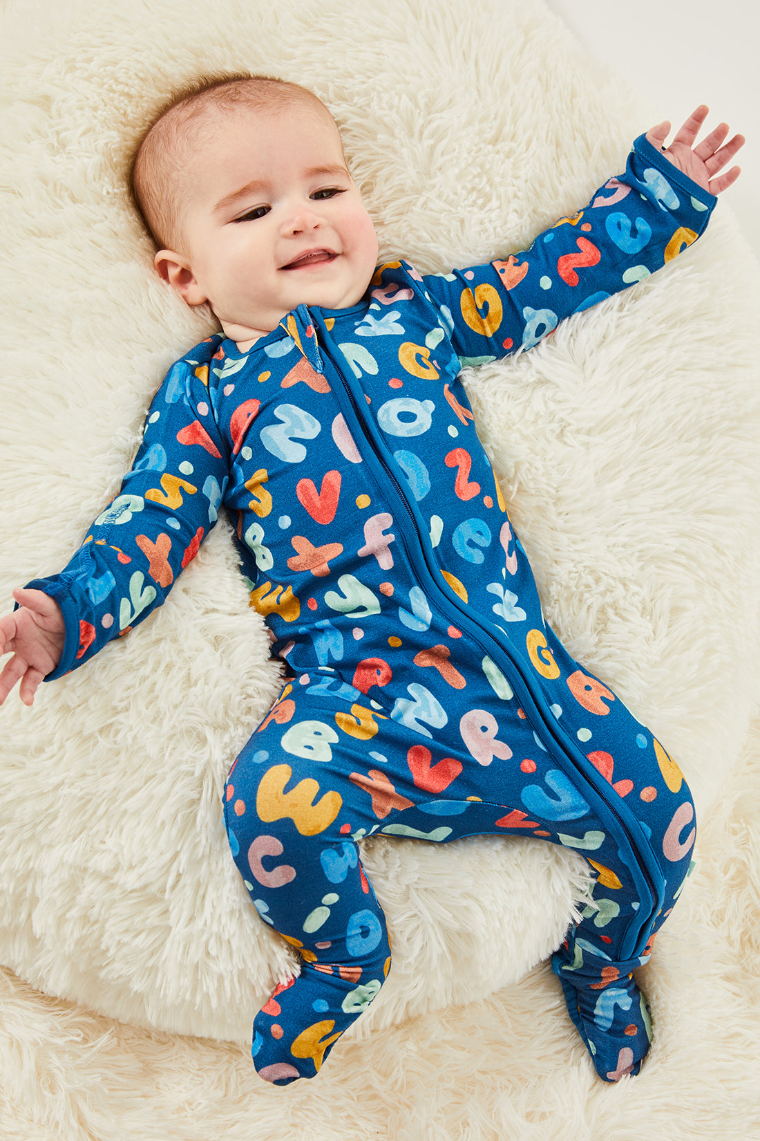 Kickee Pants  Baby Blue Zip Sleeper (3-6M) – rinse + repeat kids