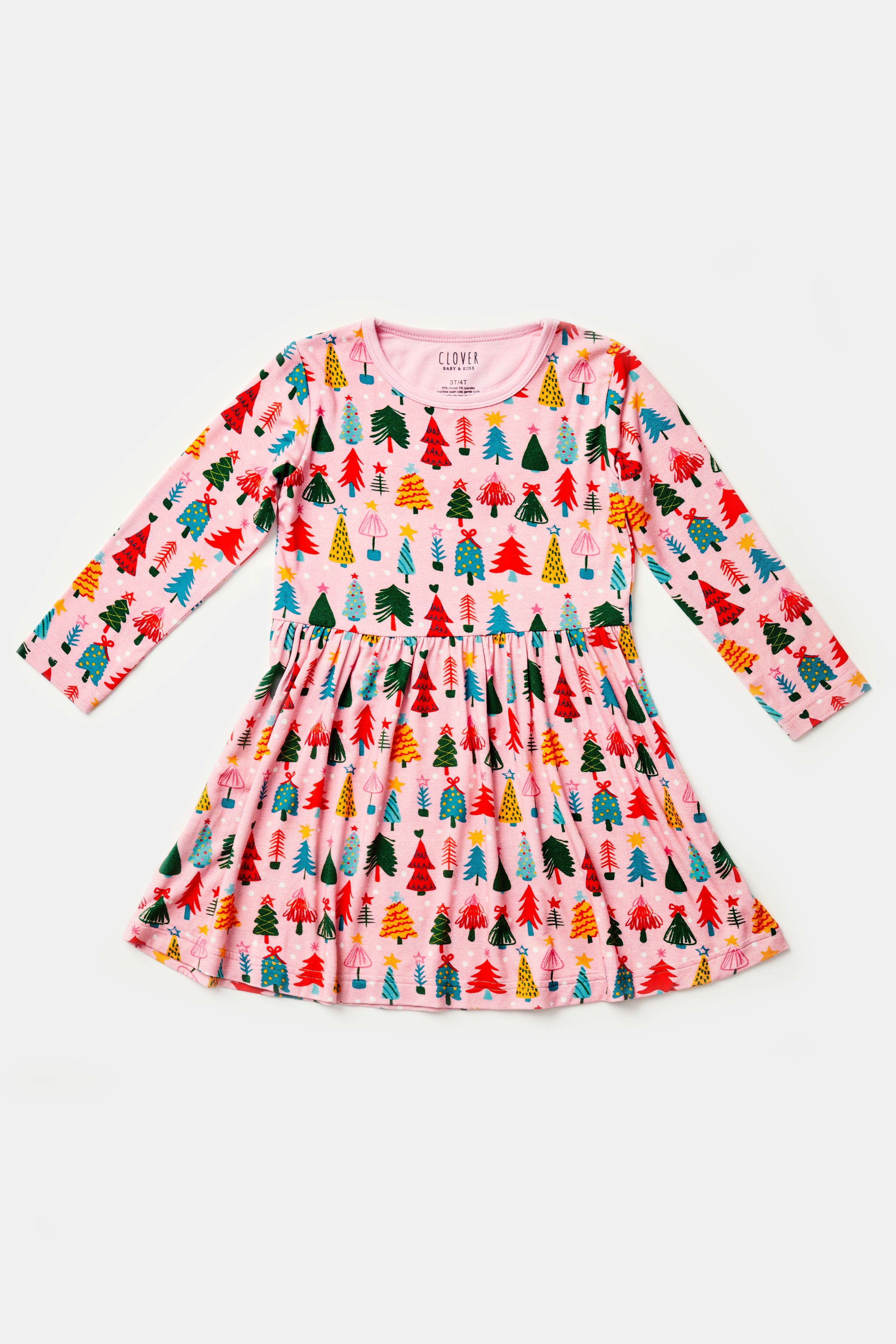 Kids Bell Sleeve Dress, Christmas authentic