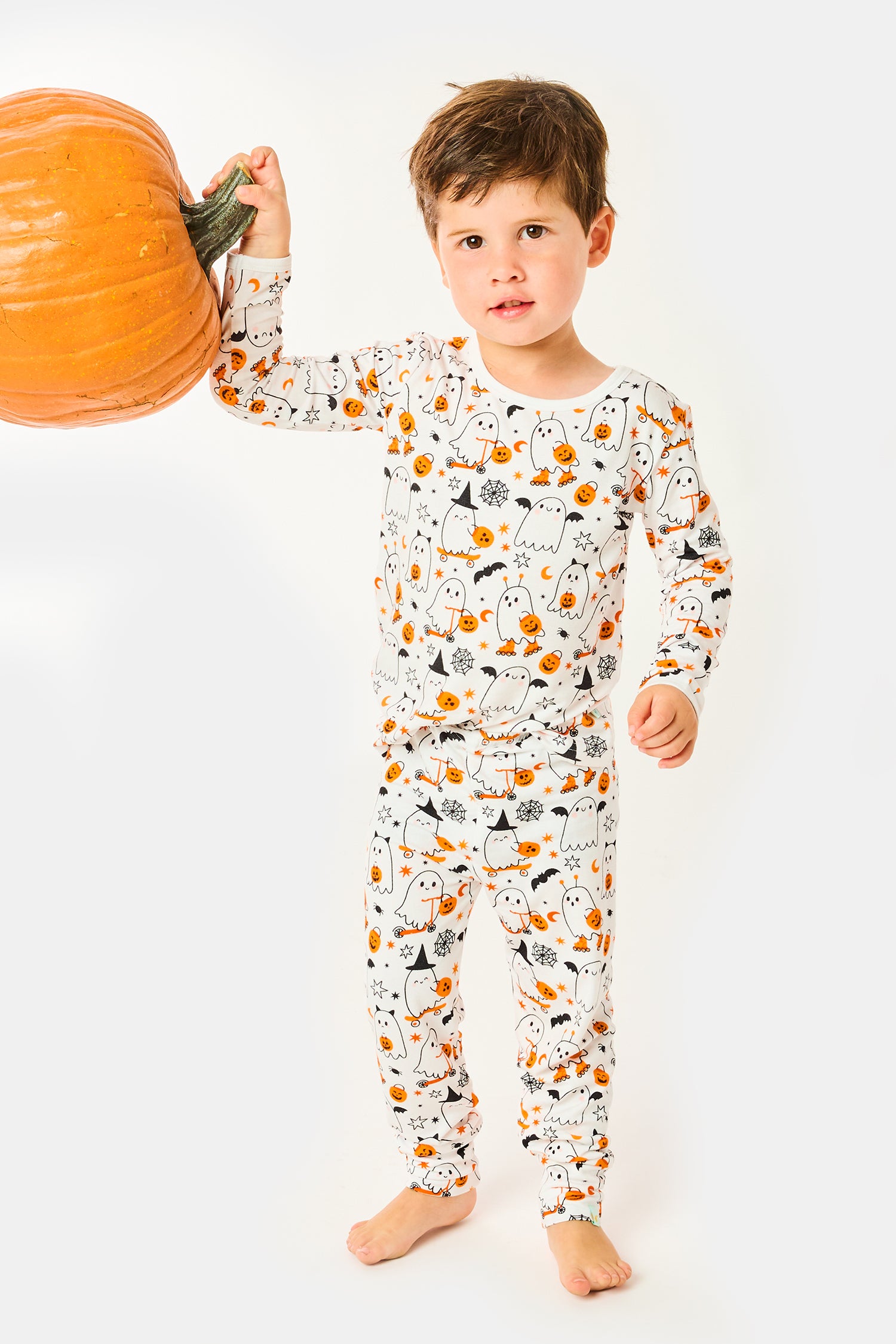 Long Sleeve Pajama Set - Halloween